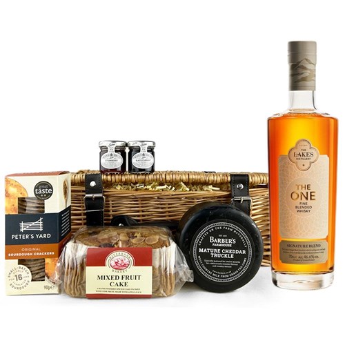 The Lakes The One Signature Blended Whisky 70cl Premium Gift Hamper – Luxury Food & Drink Hamper